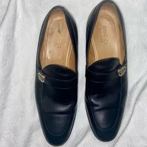 Gucci | Shoes | Euc Mens Gucci Black Mens Loafer  display picture 3